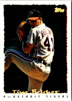 1995 Topps CyberStats (Spectralight) Tim Belcher #123
