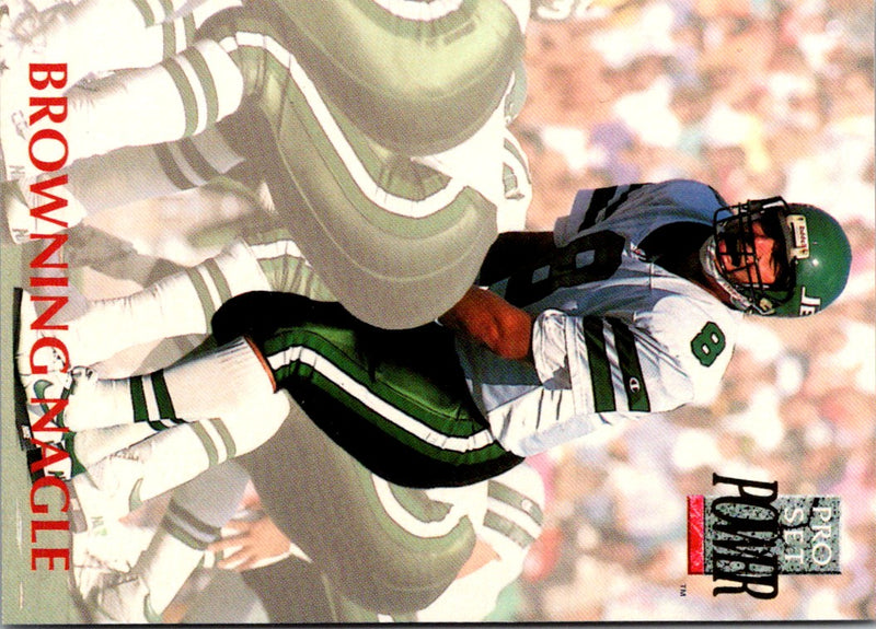 1993 McDonald's GameDay New York Jets Full Panels Johnny Mitchell/Rob Moore/Browning Nagle/Blair Thomas/Brian Washington/Marvin Washington