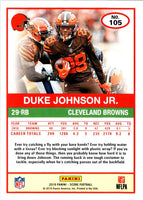 2019 Score Duke Johnson Jr. #105