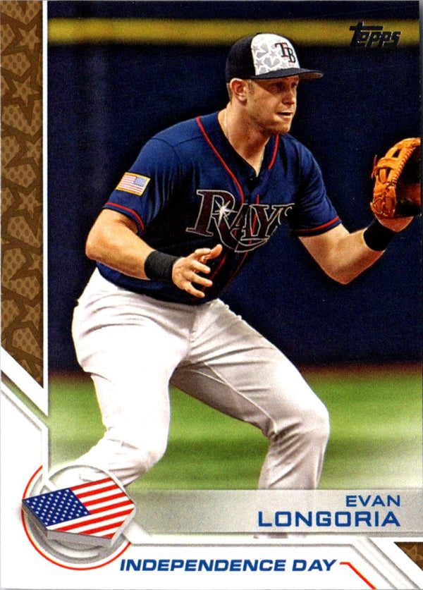 2017 Topps Independence Day Evan Longoria #ID-3