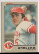 1983 Fleer Johnny Bench