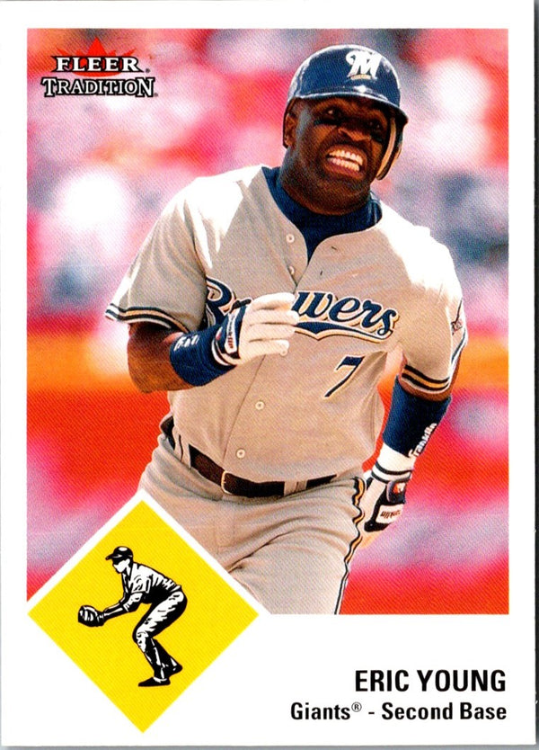 2003 Fleer Tradition Update Eric Young #U59