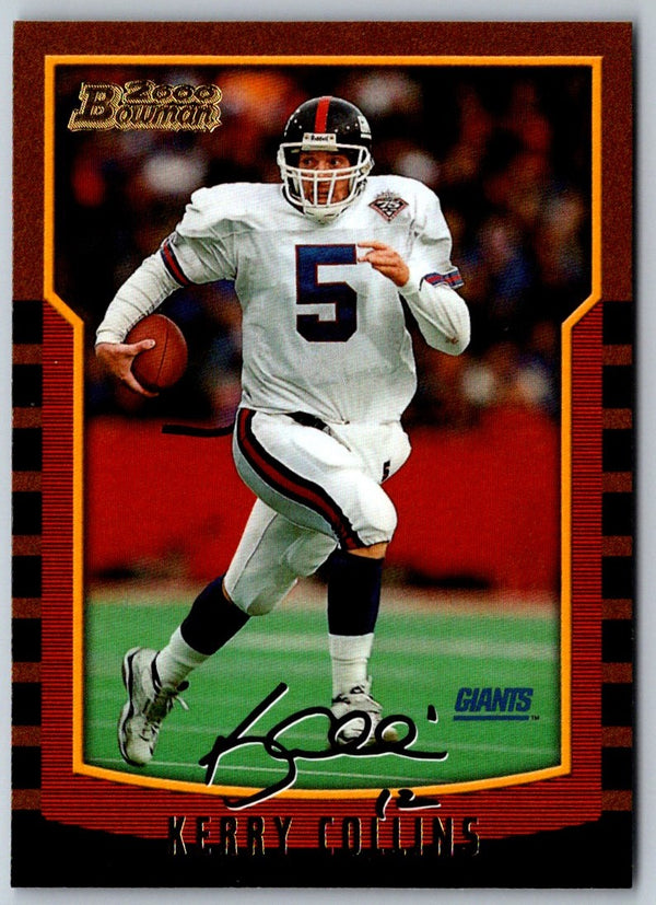 2000 Bowman Kerry Collins #9