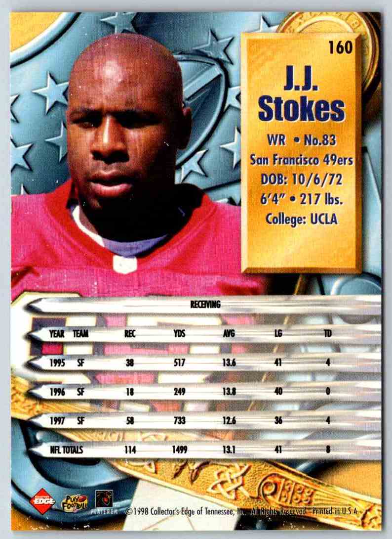 1998 Edge J.J. Stokes