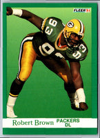 1991 Fleer Robert Brown #250