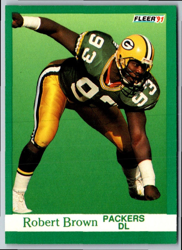 1991 Fleer Robert Brown #250