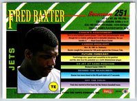 1993 Bowman Football Fred Baxter #251