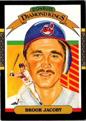 1987 Donruss Super Diamond Kings Brook Jacoby #8