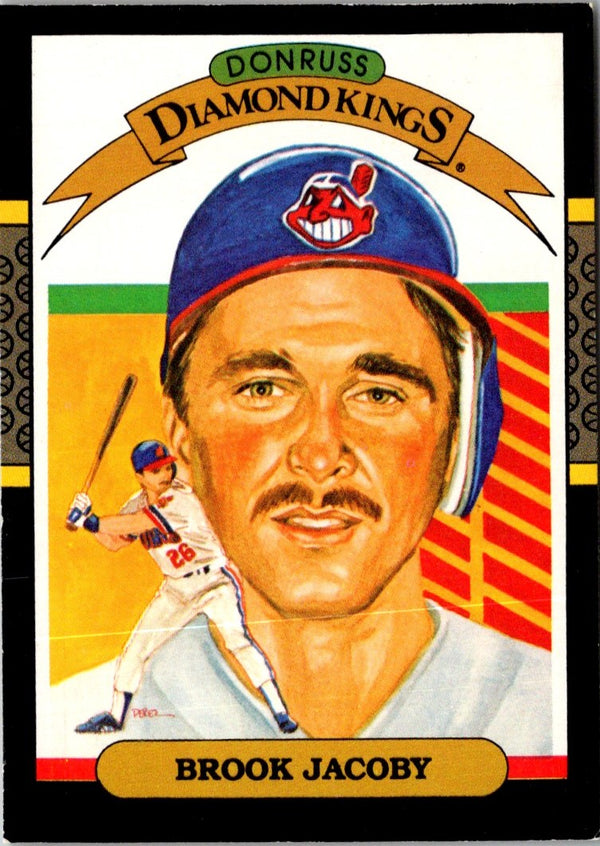 1987 Donruss Super Diamond Kings Brook Jacoby #8