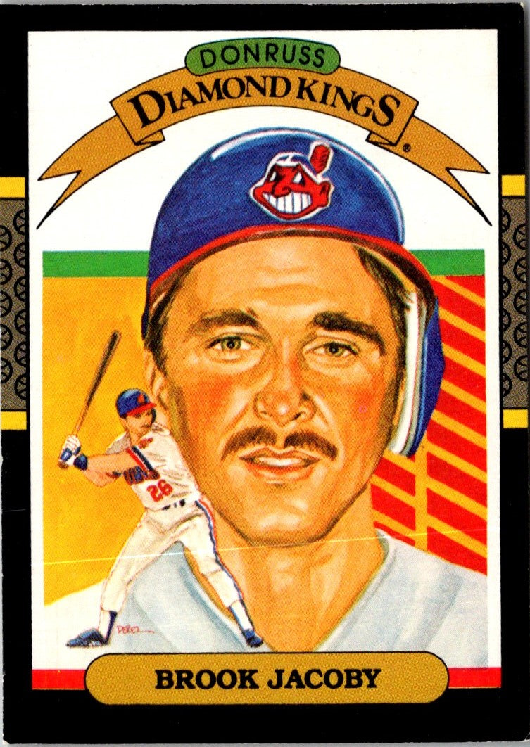 1987 Donruss Super Diamond Kings Brook Jacoby