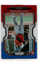 2021 Panini Contenders Rookie Roundup Autographs Wyatt Mathisen