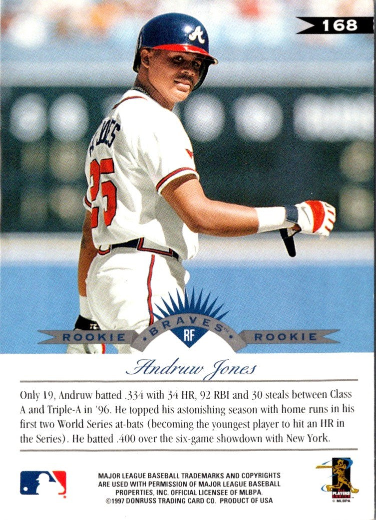 1997 Leaf Andruw Jones