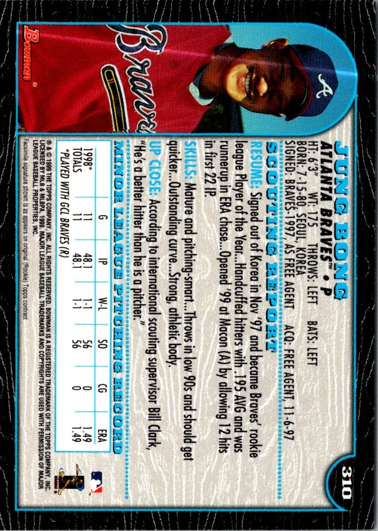 1999 Bowman Jung Bong