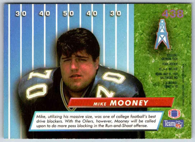 1991 Fleer Ultra Mike Mooney