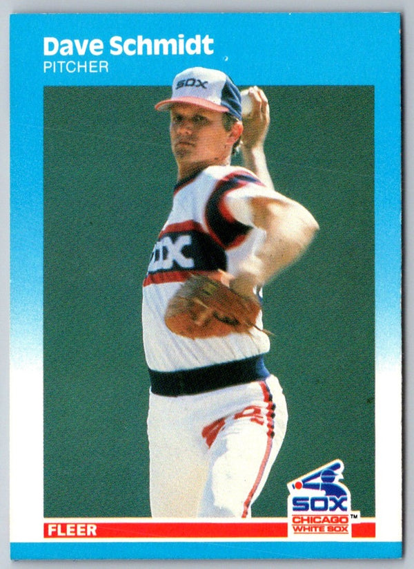 1987 Fleer Dave Schmidt #505