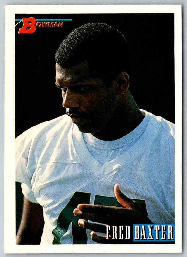 1993 Bowman Football Fred Baxter #251