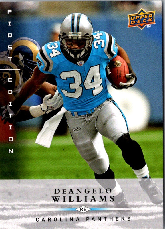 2008 Upper Deck First Edition DeAngelo Williams #20
