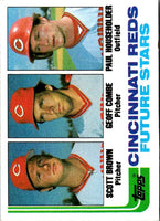 1982 Topps Reds Future Stars - Scott Brown/Geoff Combe/Paul Householder #351 Rookie