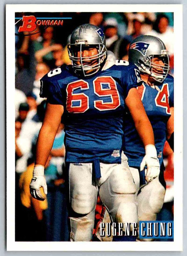 1993 Bowman Football Eugene Chung #56