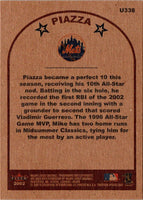 2002 Fleer Tradition Update Mike Piazza #U338