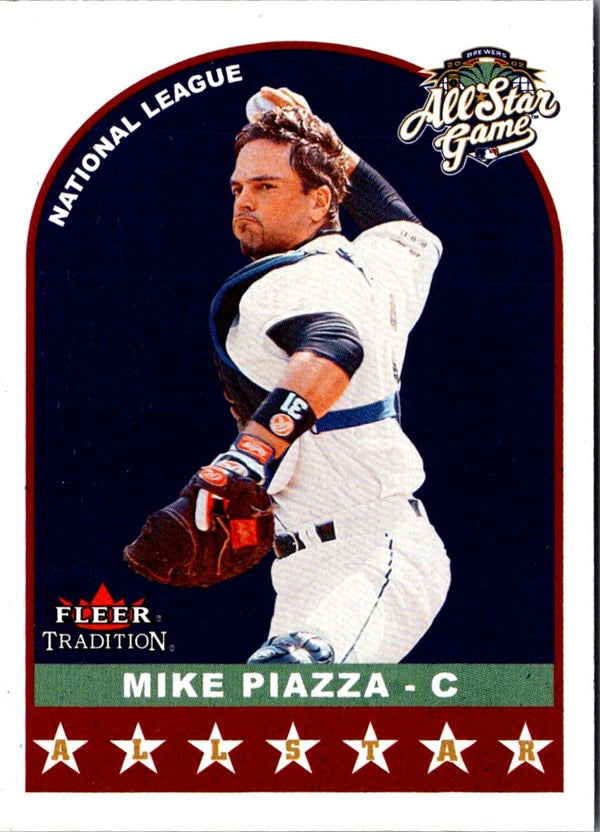 2002 Fleer Tradition Update Mike Piazza #U338