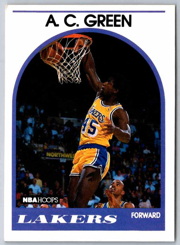 1989 NBA Hoops A.C. Green #124