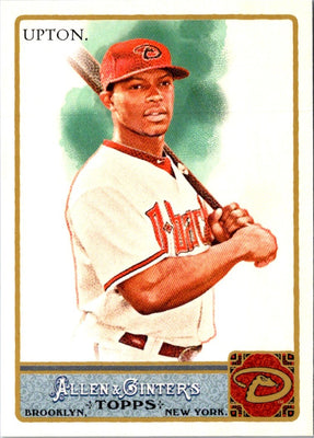 2011 Topps Allen & Ginter Justin Upton #185