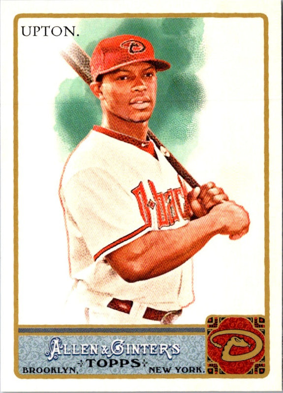 2011 Topps Allen & Ginter Justin Upton #185