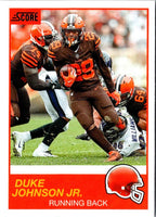 2019 Score Duke Johnson Jr. #105