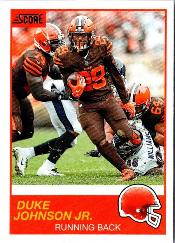 2019 Score Duke Johnson Jr. #105