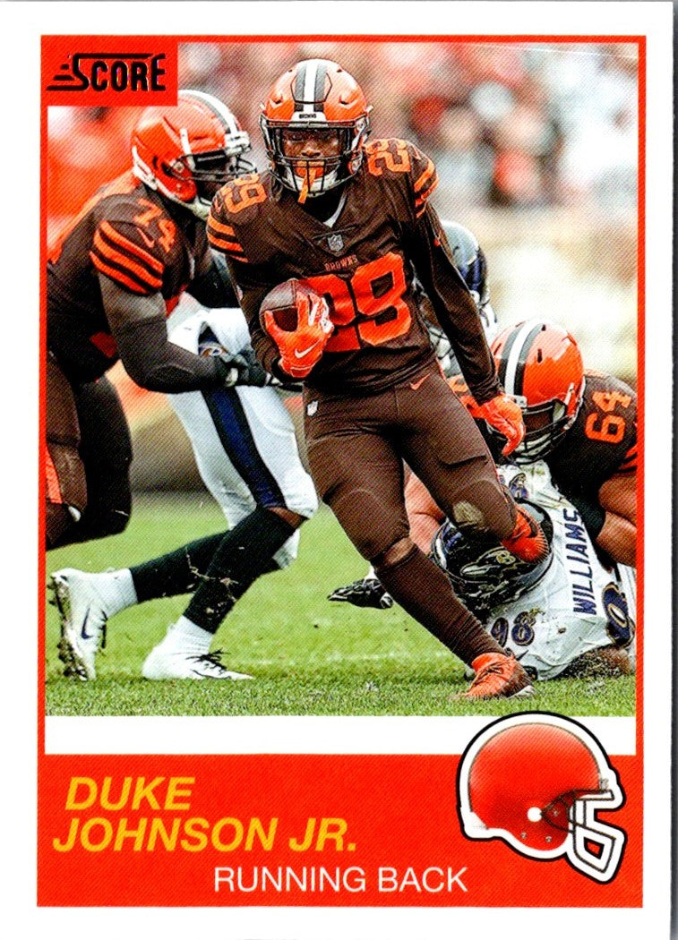 2019 Score Duke Johnson Jr.