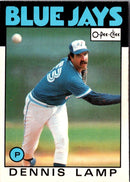1986 O-Pee-Chee Dennis Lamp