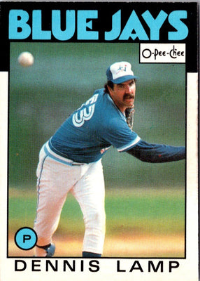 1986 O-Pee-Chee Dennis Lamp #219