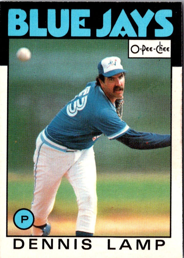 1986 O-Pee-Chee Dennis Lamp #219