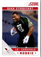 2011 Score Quan Sturdivant #374 Rookie