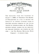 2010 Topps Allen & Ginter Revolving Door