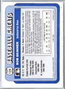 1990 Swell Baseball Greats Bob Skinner