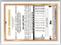 2020 Topps Gallery Cesar Hernandez #53