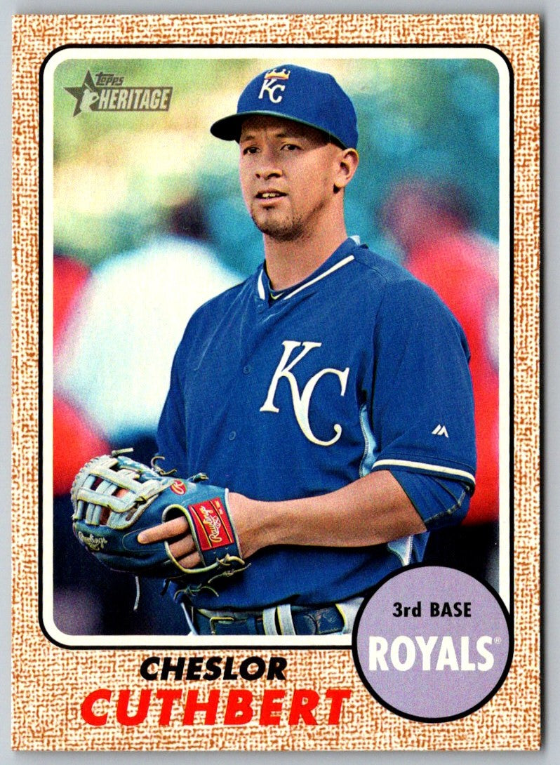 2017 Topps Heritage Cheslor Cuthbert