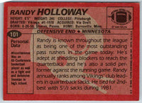 1983 Topps Randy Holloway #101