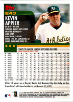 2000 Topps Kevin Appier #243