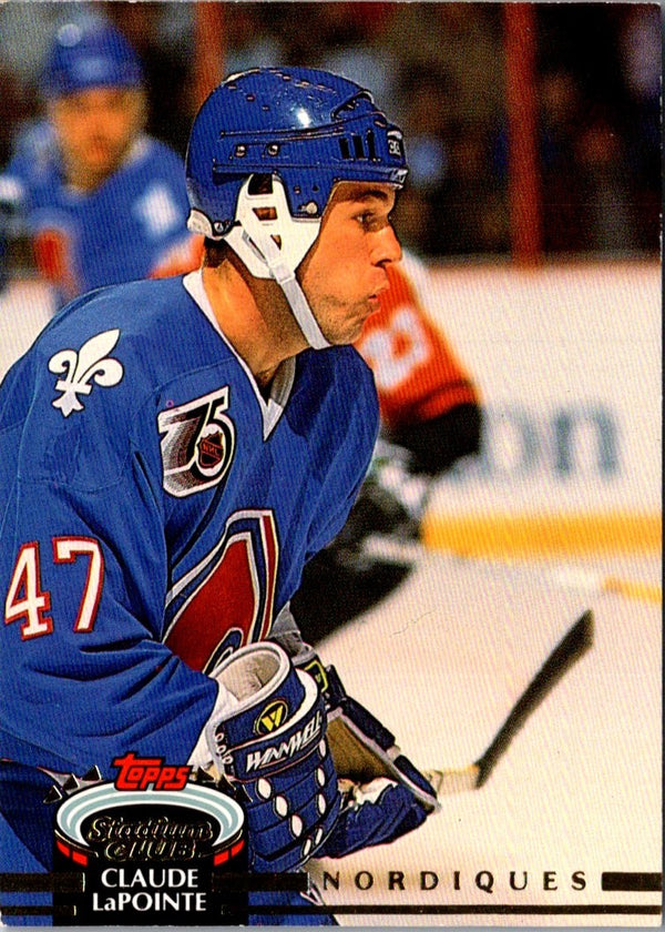 1992 Stadium Club Claude LaPointe #93