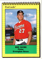 1991 ProCards Mike Davino #1448