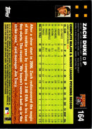 2007 Topps Zach Duke