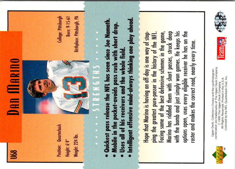 1995 Collector's Choice Update Dan Marino