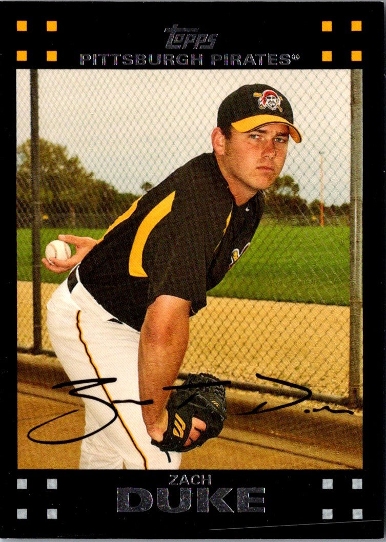 2007 Topps Zach Duke