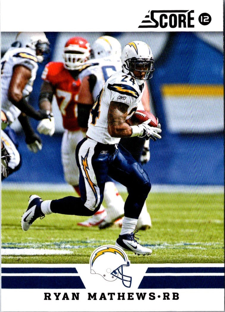 2012 Score Ryan Mathews