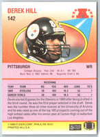 1990 Fleer Derek Hill #142 Rookie