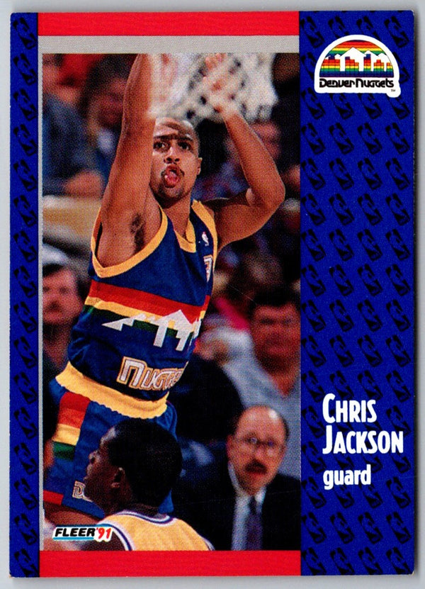 1991 Fleer Chris Jackson #49