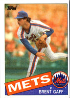 1985 Topps Brent Gaff #546